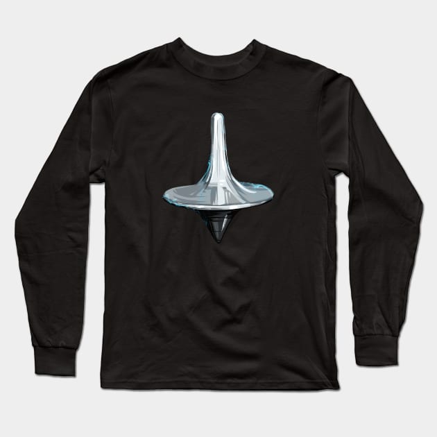 Spinning Top Inception Long Sleeve T-Shirt by nabakumov